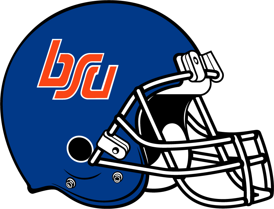 Boise State Bronco 1991-1996 Helmet Logo DIY iron on transfer (heat transfer)